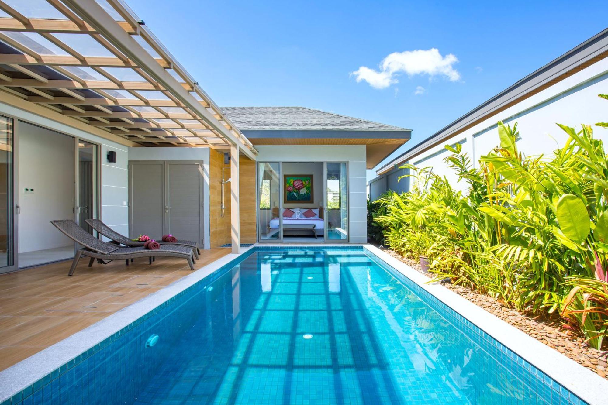 Resort Boutique 2Br Villa Dalaa 4, Private Pool, Full Service, 5 Min Drive Kamala Beach Extérieur photo
