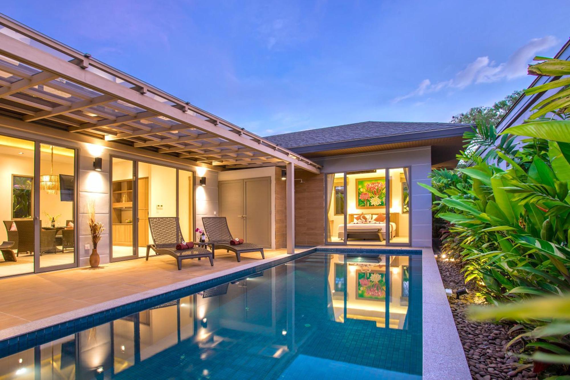 Resort Boutique 2Br Villa Dalaa 4, Private Pool, Full Service, 5 Min Drive Kamala Beach Extérieur photo