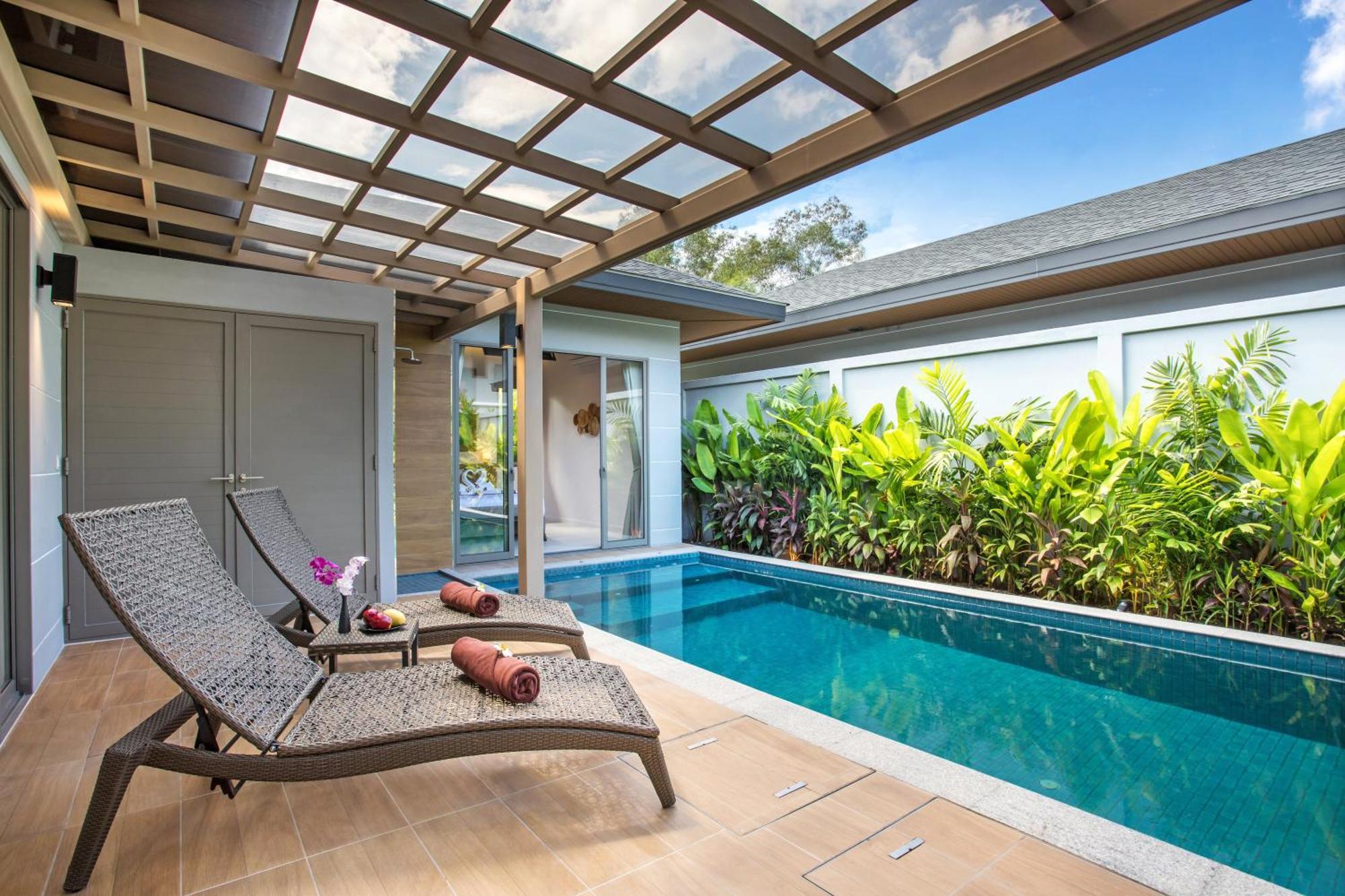 Resort Boutique 2Br Villa Dalaa 4, Private Pool, Full Service, 5 Min Drive Kamala Beach Extérieur photo